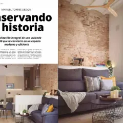 Rehabilitación integral de una vivienda de 1900, transformándola en un espacio moderno y eficiente, conservando su historia.