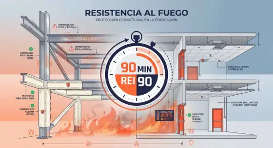 Reacción al fuego en el CTE - Guía práctica para elegir materiales